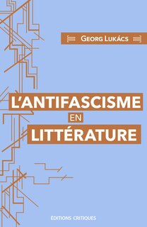 Front cover_L' antifascisme en litt&eacute;rature