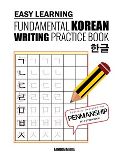 Couverture_Easy Learning Fundamental Korean Writing Practice Book