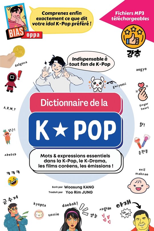 Front cover_Dictionnaire de la K-Pop