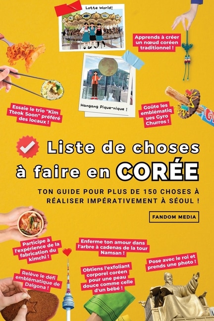 Front cover_Liste de choses à faire en Corée