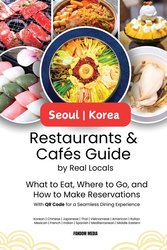 Front cover_Seoul Korea Restaurants & Cafes Guide by Real Locals