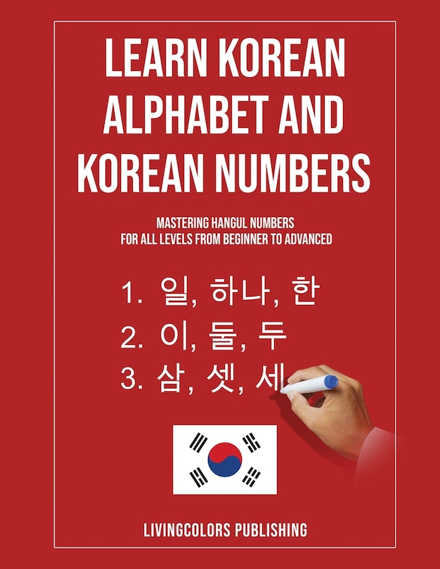 Front cover_Learn Korean Alphabet and Korean Numbers