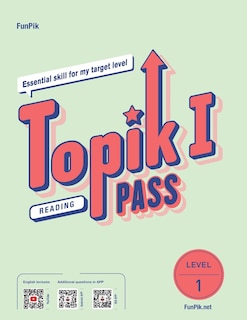 Couverture_FunPik TOPIK PASS Reading Level 1