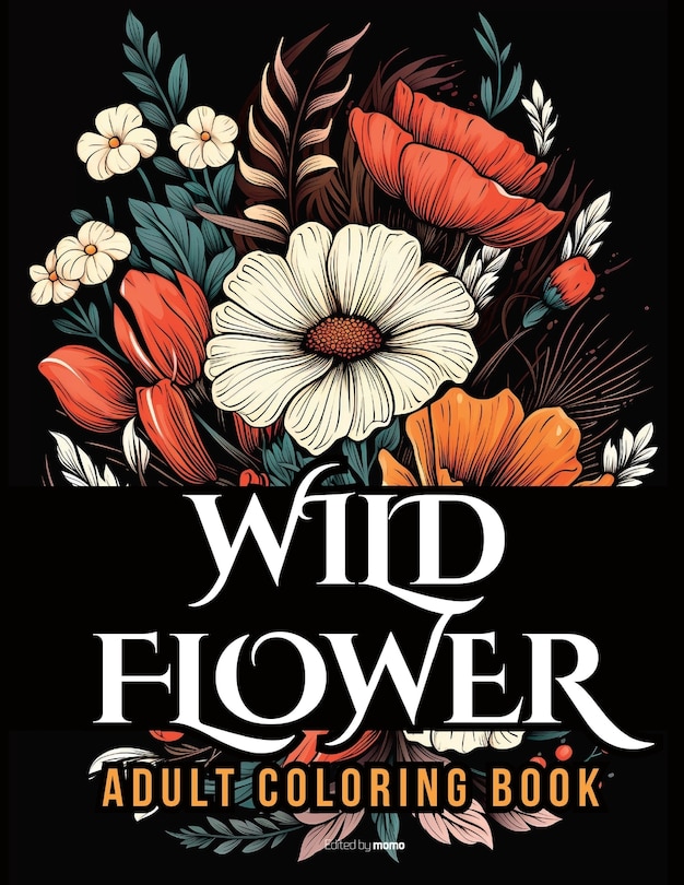 Front cover_WildFlower Coloring Book