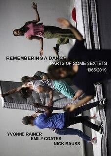 Couverture_Yvonne Rainer: Remembering a Dance