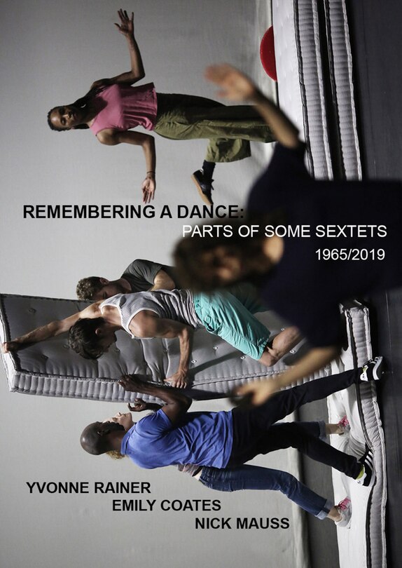 Couverture_Yvonne Rainer: Remembering a Dance