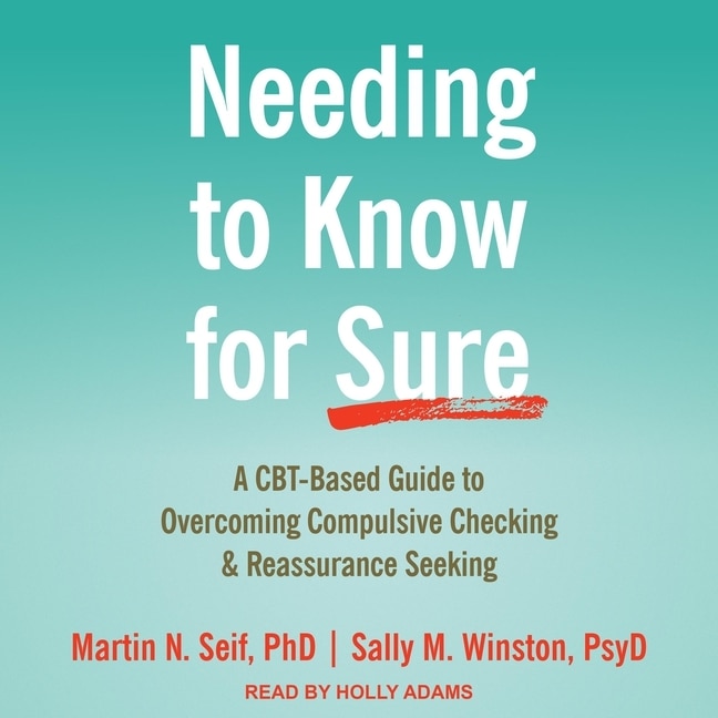Couverture_Needing To Know For Sure