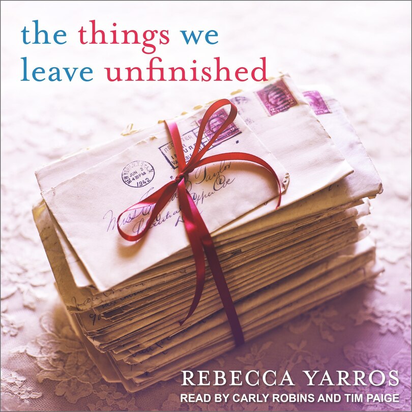 Front cover_The Things We Leave Unfinished
