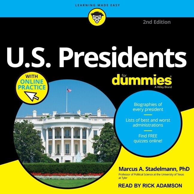 Front cover_U.s. Presidents For Dummies