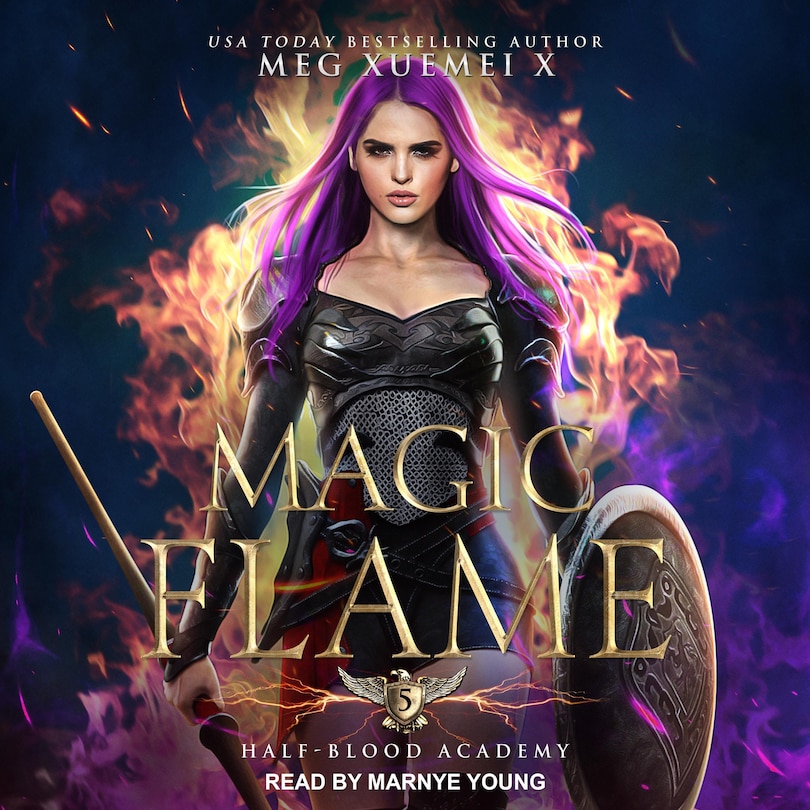 Front cover_Half-blood Academy 5: Magic Flame Lib/e