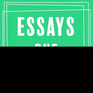 Couverture_Essays One
