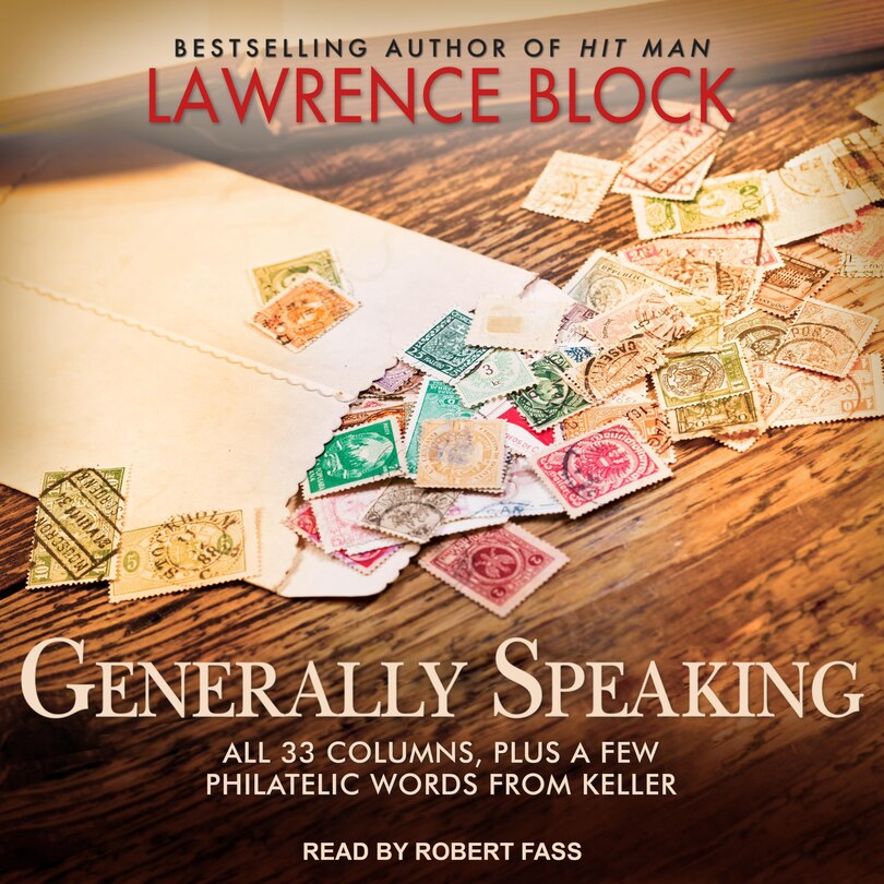 Couverture_Generally Speaking