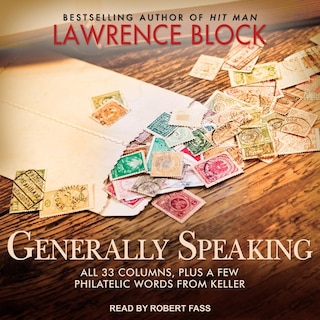 Front cover_Generally Speaking