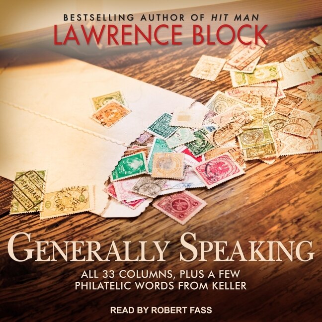 Front cover_Generally Speaking