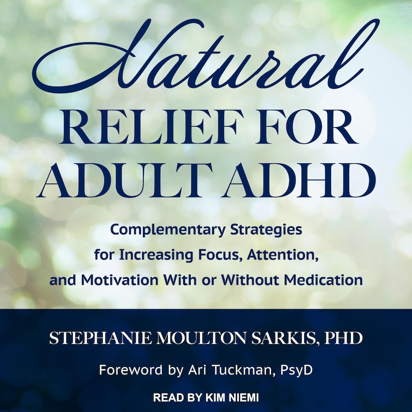 Front cover_Natural Relief For Adult Adhd
