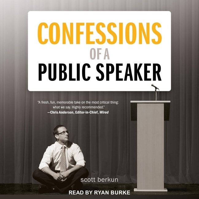 Couverture_Confessions of a Public Speaker Lib/E