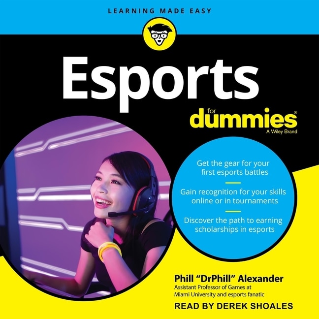 Front cover_Esports for Dummies Lib/E
