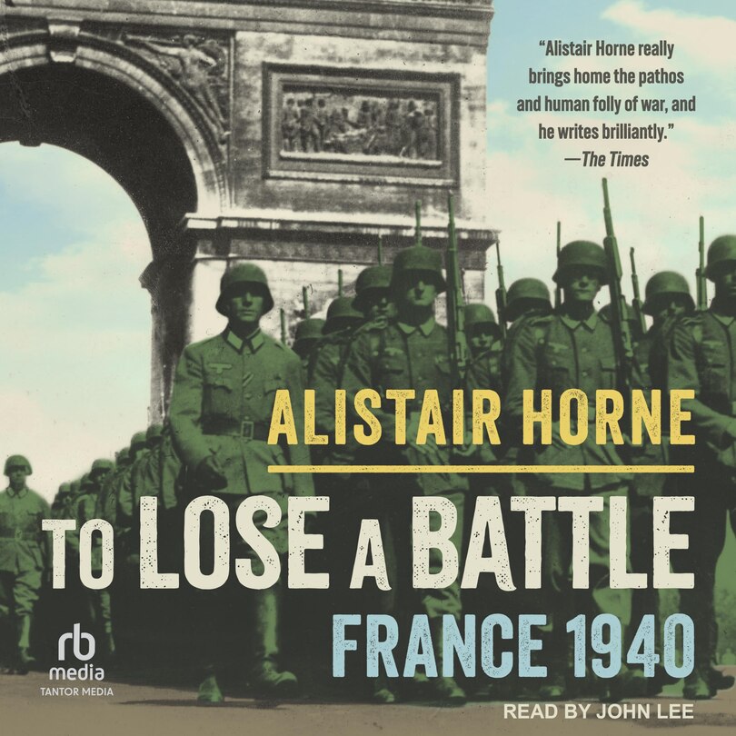 Front cover_To Lose a Battle