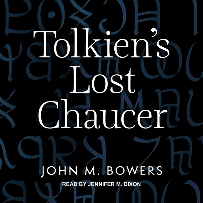 Couverture_Tolkien's Lost Chaucer
