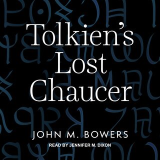 Front cover_Tolkien's Lost Chaucer