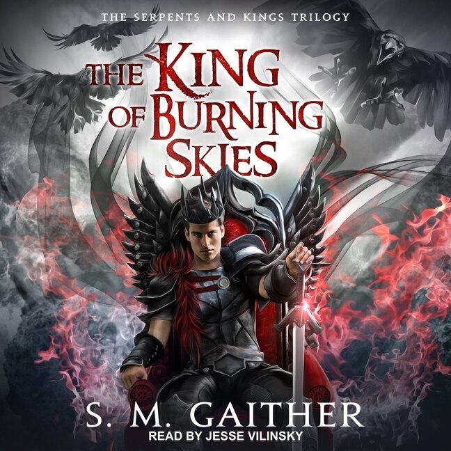 Front cover_The King of Burning Skies Lib/E