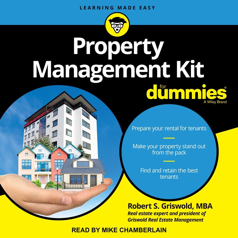 Front cover_Property Management Kit For Dummies
