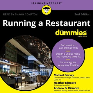 Couverture_Running a Restaurant for Dummies Lib/E