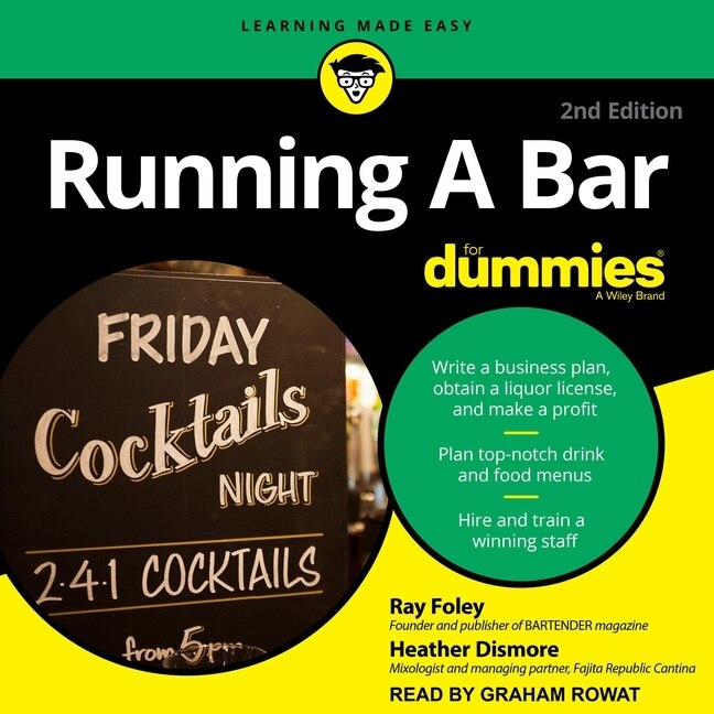 Couverture_Running A Bar For Dummies
