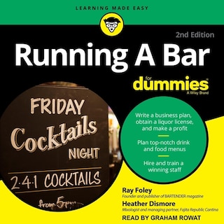 Couverture_Running A Bar For Dummies
