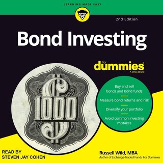 Front cover_Bond Investing For Dummies