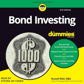 Couverture_Bond Investing For Dummies