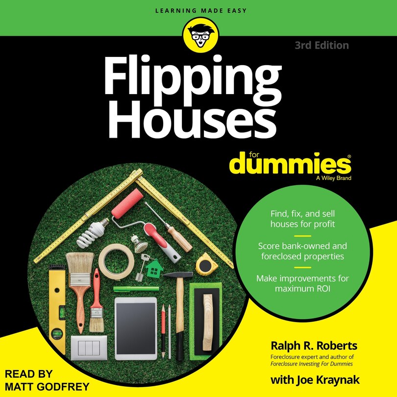 Front cover_Flipping Houses For Dummies
