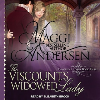 Front cover_The Viscount's Widowed Lady