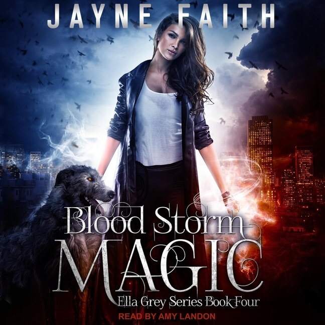 Front cover_Blood Storm Magic Lib/E