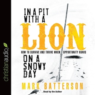 Front cover_In a Pit With a Lion On a Snowy Day