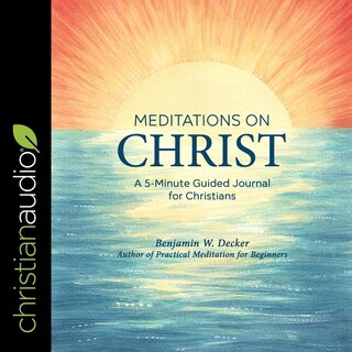Front cover_Meditations On Christ