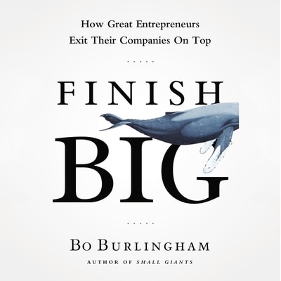 Finish Big: How Great Entrepreneurs Exit Their Companies on Top