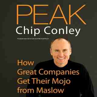 Peak: How Great Companies Get Their Mojo from Maslow de Chip Conley