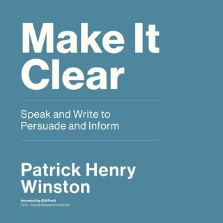 Front cover_Make It Clear