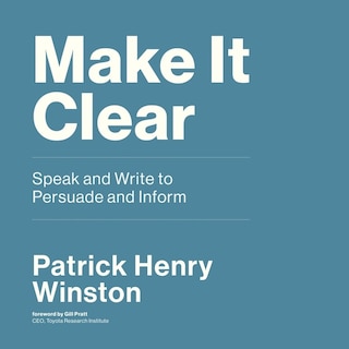 Front cover_Make It Clear