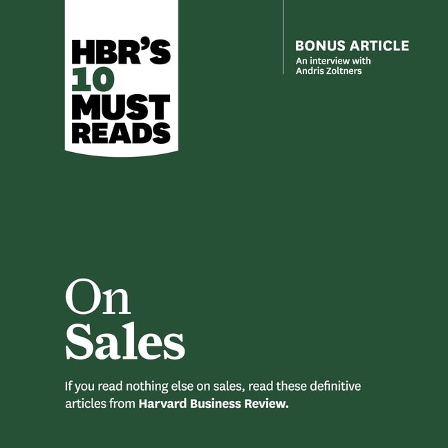 Front cover_Hbr's 10 Must Reads On Sales