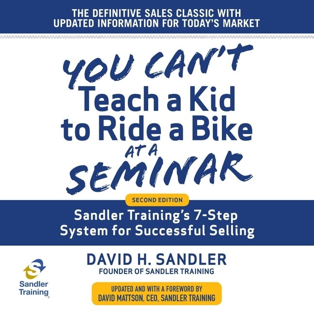 Front cover_You Can't Teach A Kid To Ride A Bike At A Seminar