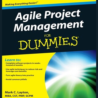 Front cover_Agile Project Management For Dummies