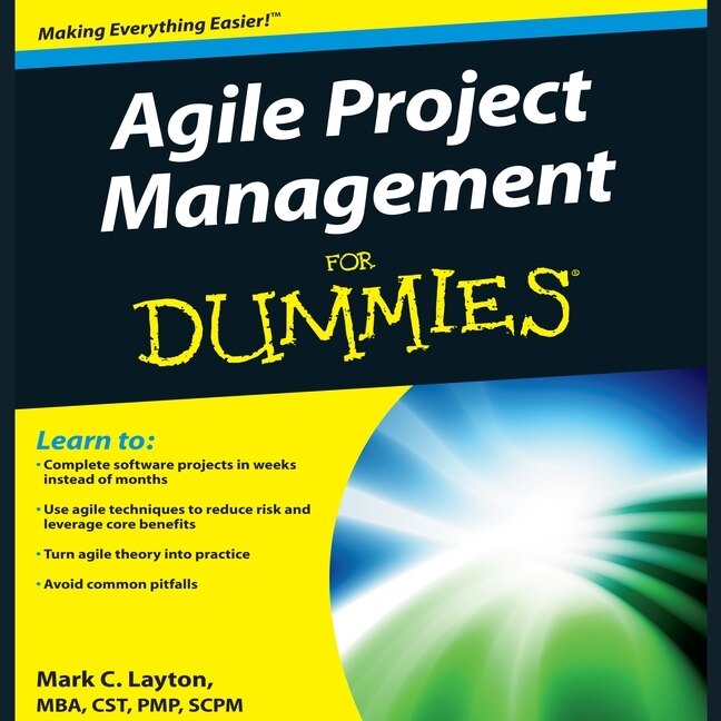 Front cover_Agile Project Management For Dummies