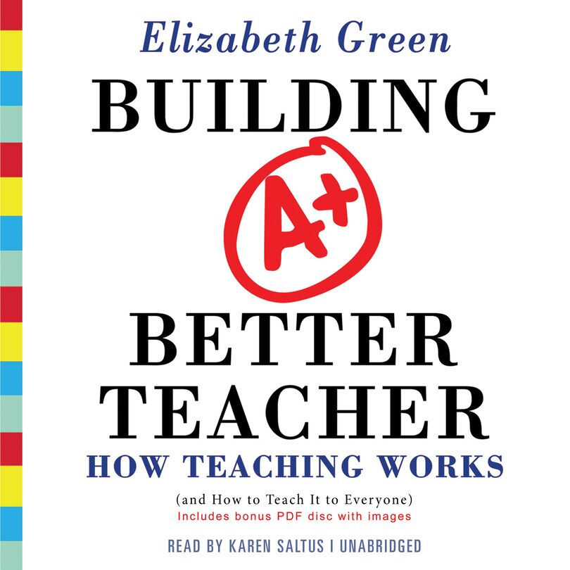 Front cover_Building A Better Teacher