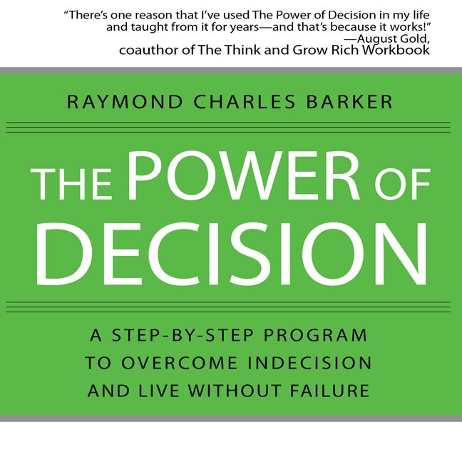 Front cover_The Power of Decision