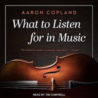 Front cover_What To Listen For In Music