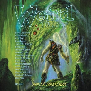 Front cover_Weird Tales Magazine No. 366: Sword & Sorcery Issue