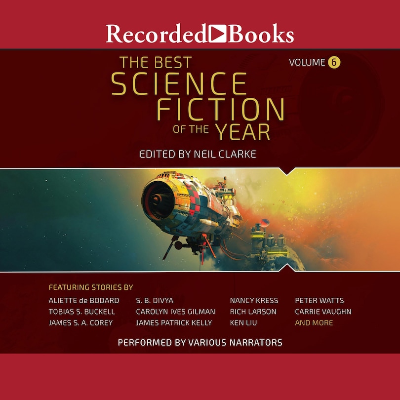 Front cover_The Best Science Fiction of the Year, Volume 6