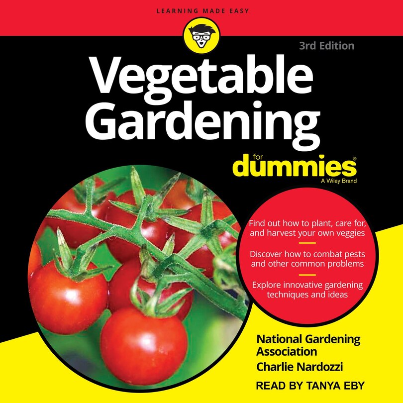 Couverture_Vegetable Gardening For Dummies Lib/e